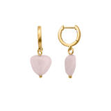 Soft Heart Hoop Pink