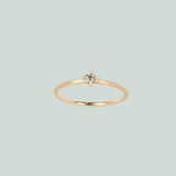Fine Princess Diamant Ring (0.10 ct)