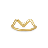 Wave Small ring