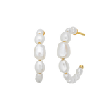 Aura Pearl Hoop