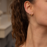 Fine Twisted Hoops Small