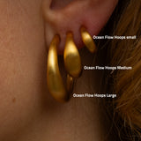 Ocean Flow Hoops Medium
