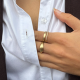 Fine Diamond Line Slim Ring