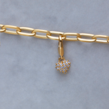Mini Sparkle Heart Charm