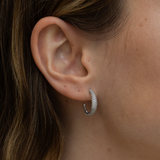 Ocean Flow Sparkle Hoops Medium