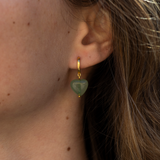 Soft Heart Hoop Green