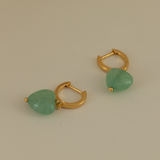 Soft Heart Hoop Green