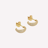 Ocean Flow Sparkle Hoops Small