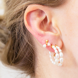 Aura Pearl Hoop