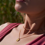 My Powers necklace with stones