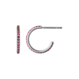 Sparkle Hoops Mini Pink