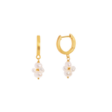 Pearl Cluster Hoop