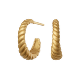 Seashell Hoops