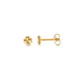 Lucky Four Leaf Studs