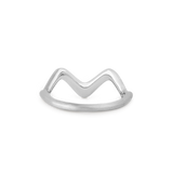 Wave Small ring