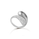 Ocean Flow Duo Sparkle ring