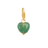 Charms Halskette Starter Kit: Soft Heart Green
