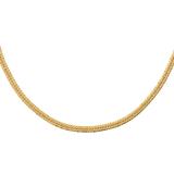 Curb Double Necklace