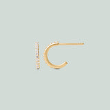 Fine Sparkle Hoops Miniature