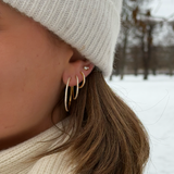 Grace Sparkle Hoop Medium