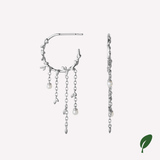 Jungle Ivy Hoops Pearl