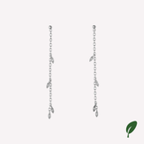 Jungle Ivy Sparkle String Earrings