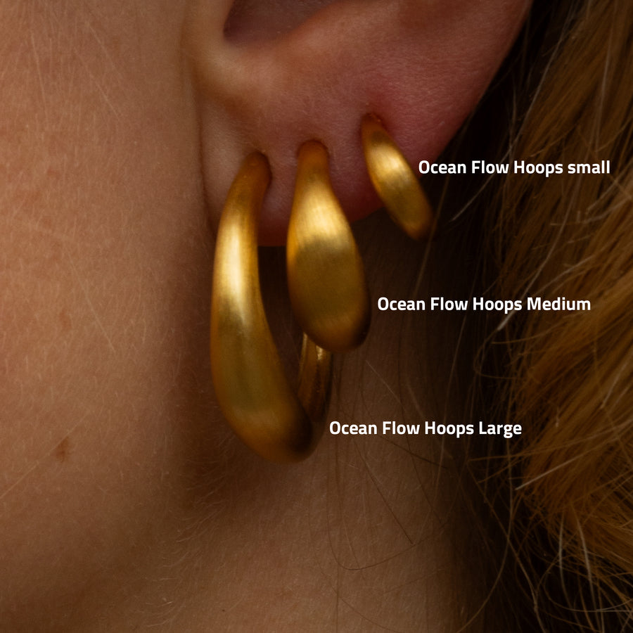 Ocean Flow hoops small