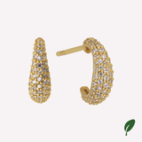 Ocean Flow Sparkle Hoops Small