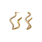 Wave Hoops Sparkle