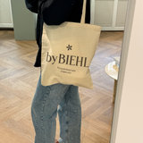 byBiehl Beige Tote Bag