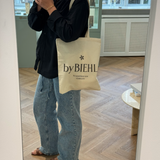 byBiehl Beige Tote Bag