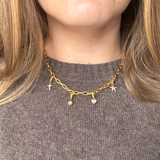 Charms Halskæde Gavesæt: Sparkly