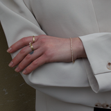 Fine Princess Diamant Ring (0,10 ct)