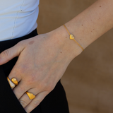 Ocean Flow Duo Sparkle ring