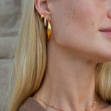 Ocean Flow Sparkle Hoops Medium