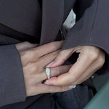 Ocean Flow Sparkle ring