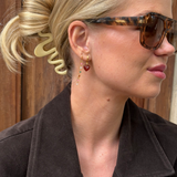 Soft Heart Hoops Chestnut