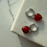 Soft Heart Hoop Chestnut