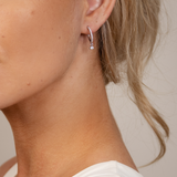 Sparkle Hoops Mini Dangling Stones