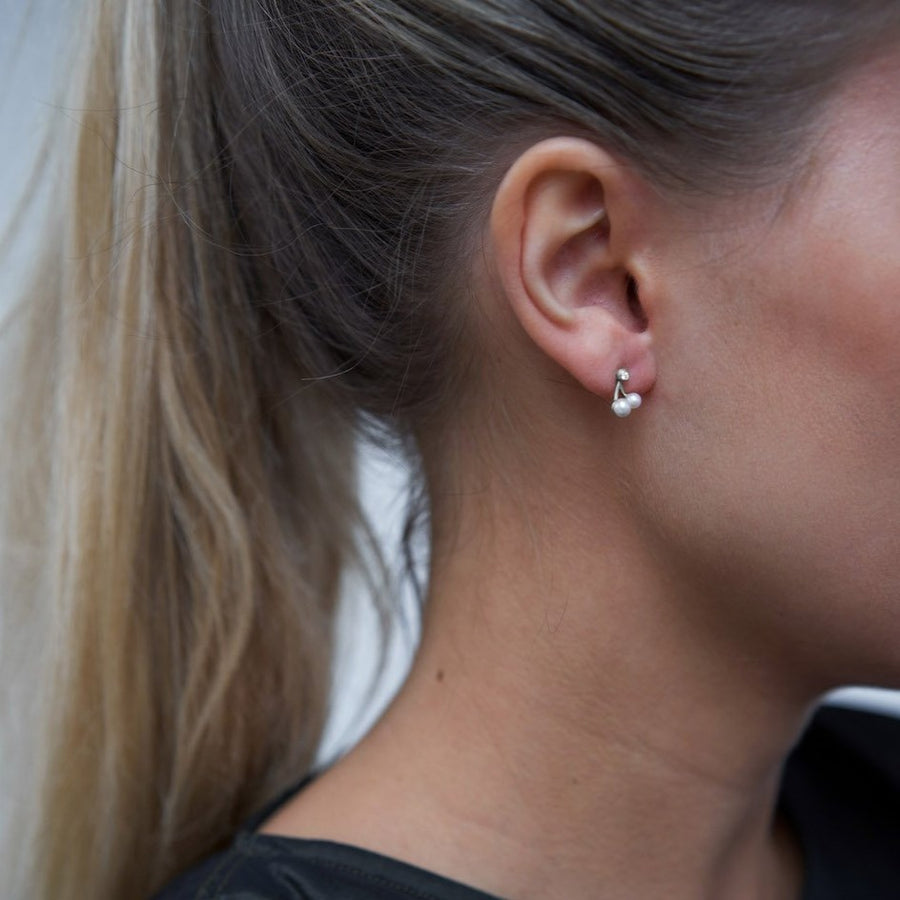 Coco Cherry studs