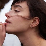 Sparkle Hoops Mini Pink