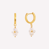 Pearl Cluster Hoop