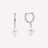 Pearl Cluster Hoop