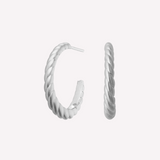 Seashell Hoops Large
