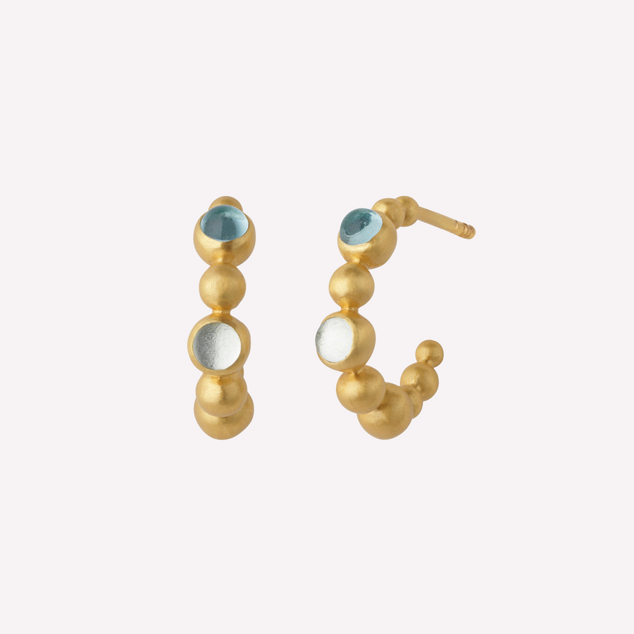Pebbles hoops small colors