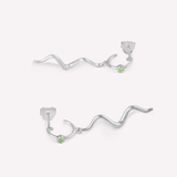 Wave Mini Hoop green