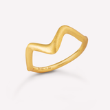 Wave Small ring