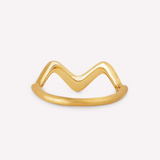 Wave Small ring