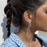 Seashell Hoops
