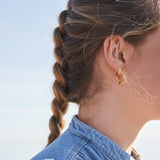 Wave Hoops Sparkle